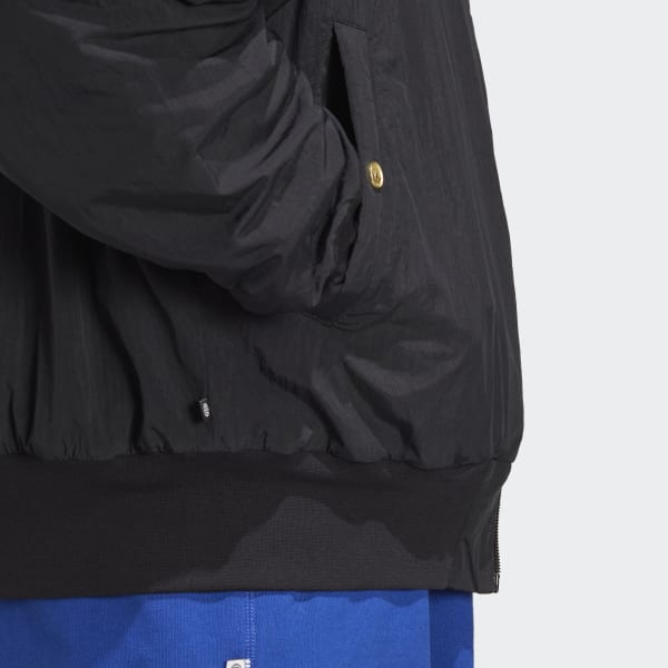 adidas Premium Essentials Crinkle Nylon Jacket - Black | adidas Singapore