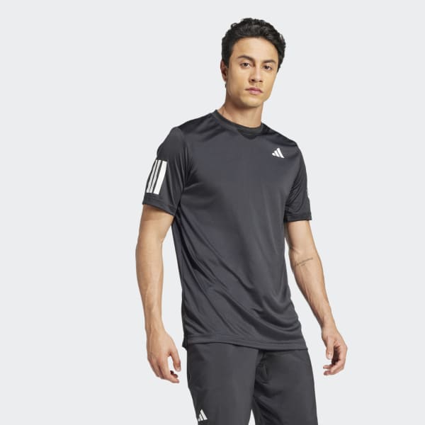 みな adidas Club Tennis Climacool 3-Stripes Tee - Blue | Free Shipping