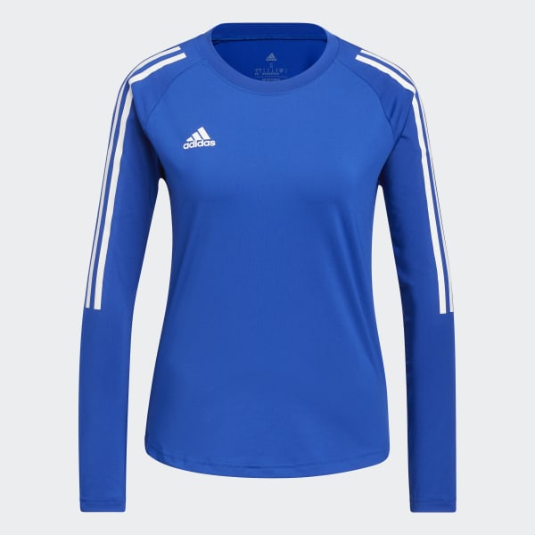 Azul Camiseta manga larga HILO