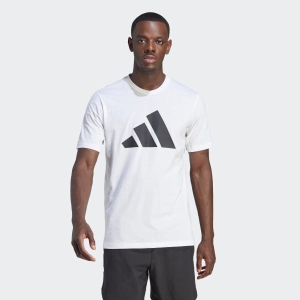 adidas Train Essentials Feelready Logo Training T-Shirt - Weiß | adidas ...