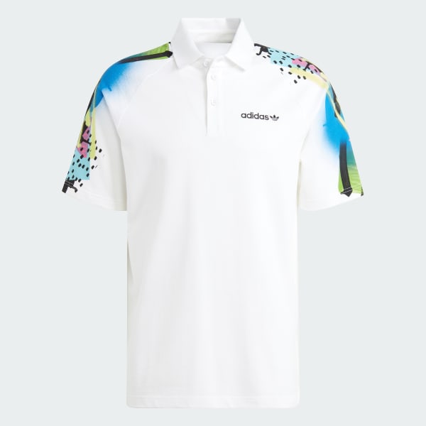 Blanco Retro Polo
