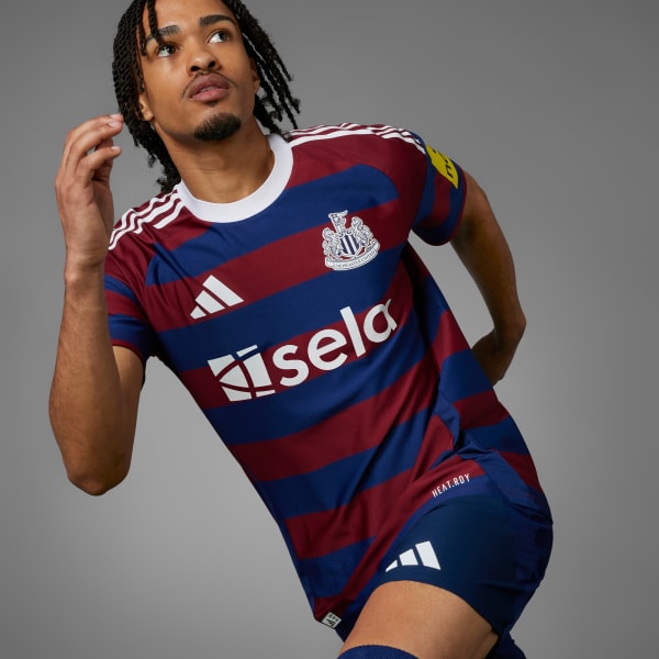 Burgundy Dres Newcastle United FC 24/25 Away Authentic
