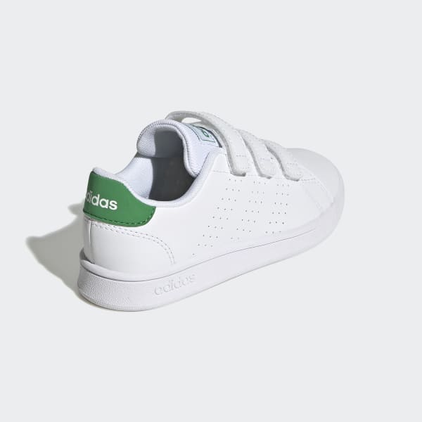 adidas Advantage Court Lifestyle Hook-and-Loop Shoes - White | adidas UK