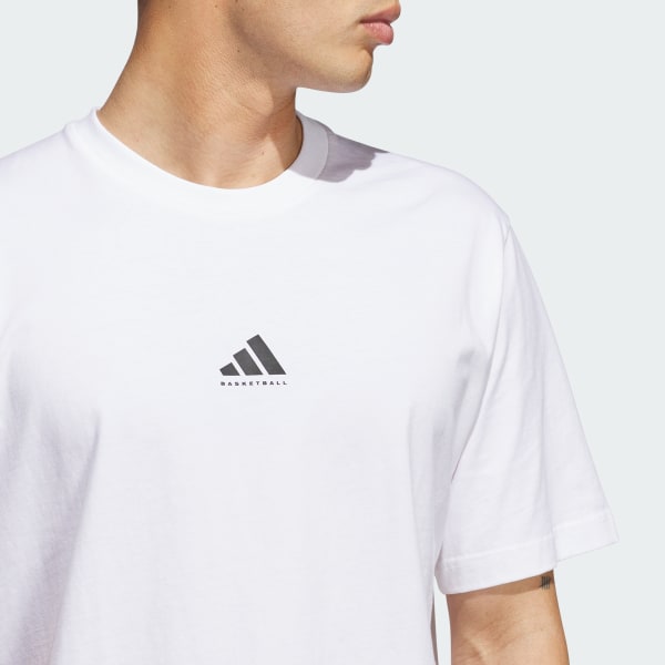 adidas Basketball Graphic Tee - White | adidas Philippines