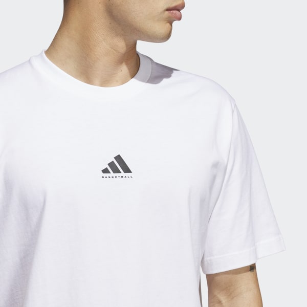adidas Basketball Graphic Tee - White | adidas Philippines