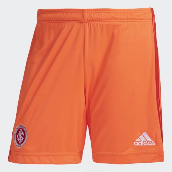 Shorts 3 Internacional 20 21 Laranja adidas adidas Brasil