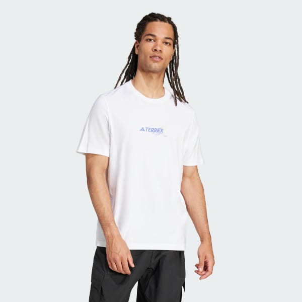 Putih Tee Grafis Terrex