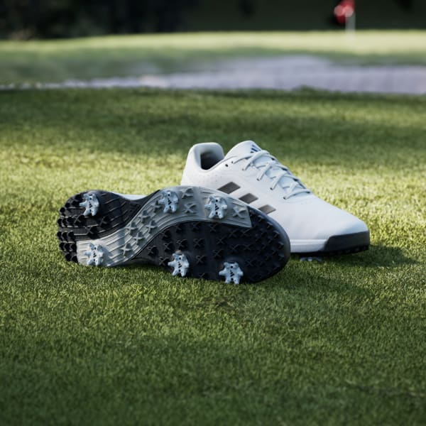 White Traxion Response Golf Shoes
