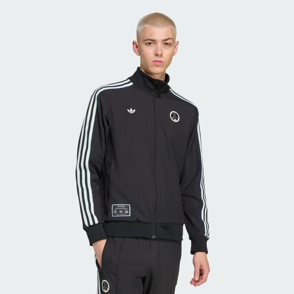 adidas Newcastle United FC Terrace Icons Track Top - Black | Free