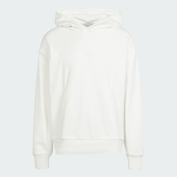 adidas Elevated ALL SZN Cloud Jersey Hoodie - White | Free