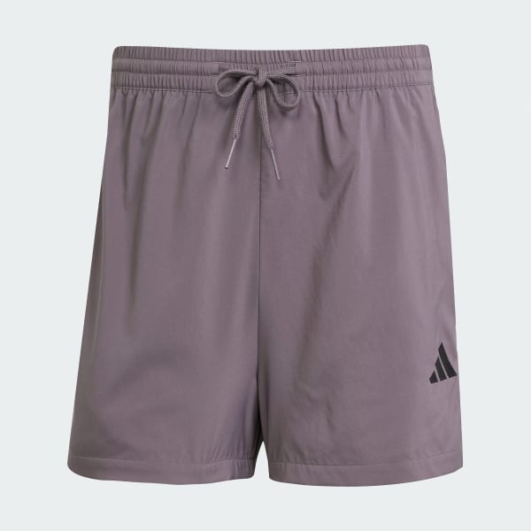 Grey Essentials 3-Stripes Chelsea Shorts 5-Inch
