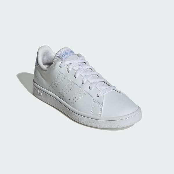 White Advantage Base Shoes