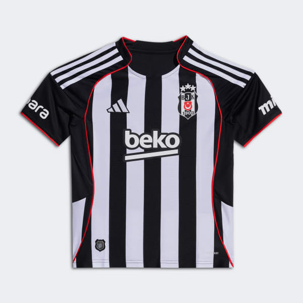 Black Beşiktaş 25/26 Away Jersey Kids
