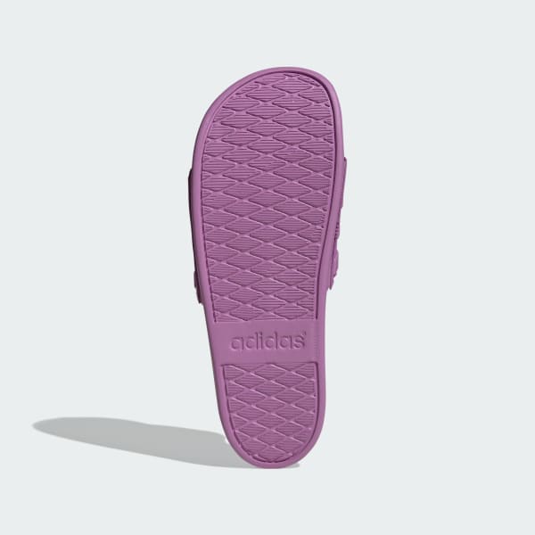 Purple Adilette Comfort Slides