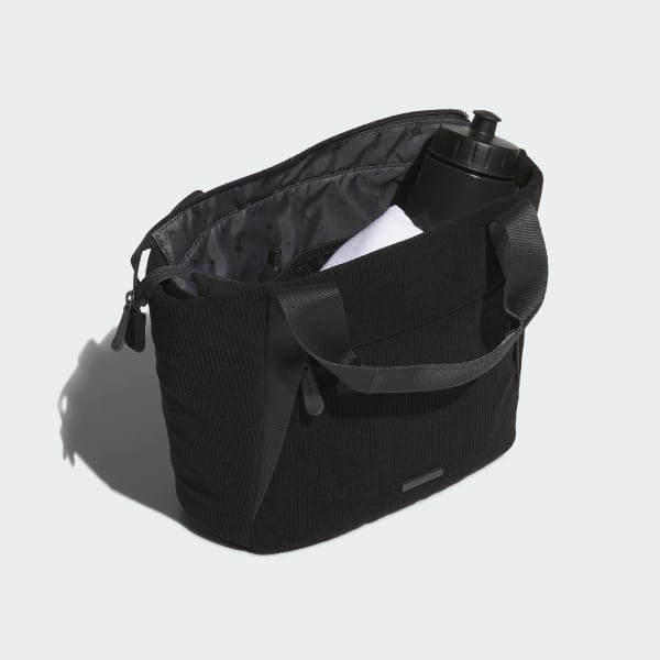 Đen Túi Tote Corduroy Look