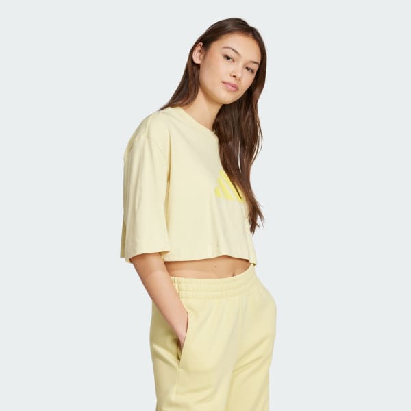 Yellow Future Icons 3 Bar Logo Tee