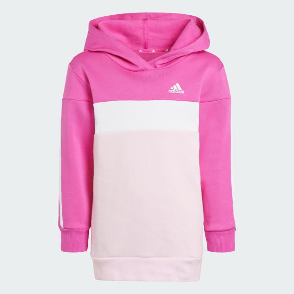 Conjunto mallas y sudadera Tiberio Colorblock Fleece 3 bandas Ninos Rosa adidas adidas Espana
