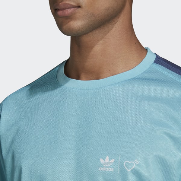 adidas Human Made Graphic Tee - Turquoise, Unisex Lifestyle