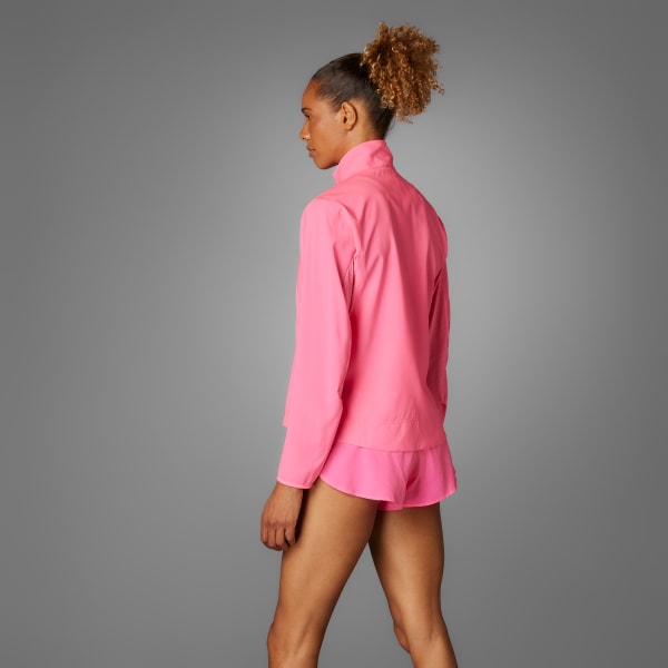 Rosa Chamarra de Running Adizero Essentials