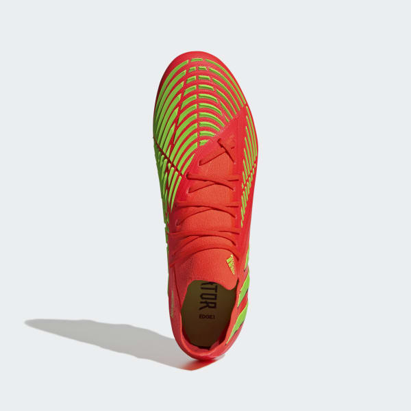 Vermelho Chuteira Predator Edge.1 Low Campo