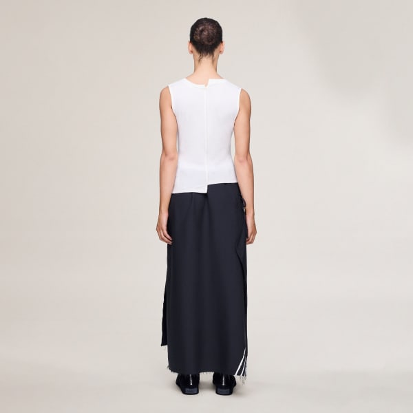 blanc DÉBARDEUR Y-3 DIP DYE