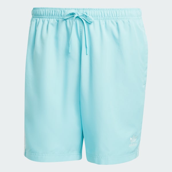 Green Adicolor 3-Stripes 8-Inch Swim Shorts