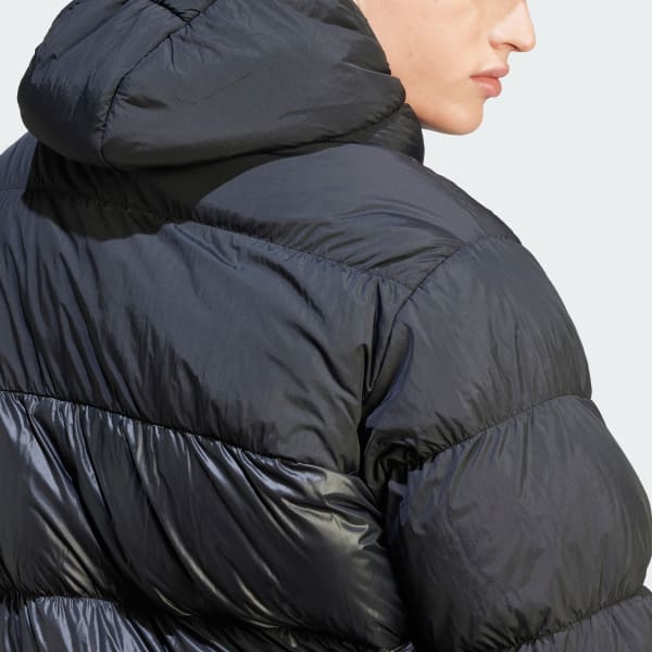 adidas Adicolor Down Regen Hooded Puffer Jacket - Black | Men's Lifestyle |  adidas US