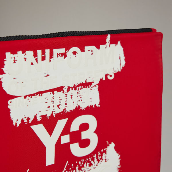 Red Y-3 Pouch