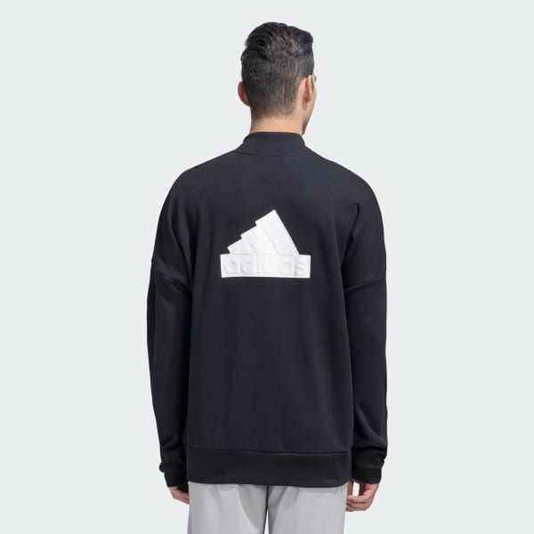 Black FUTURE ICONS BADGE OF SPORT TRACKJACKET