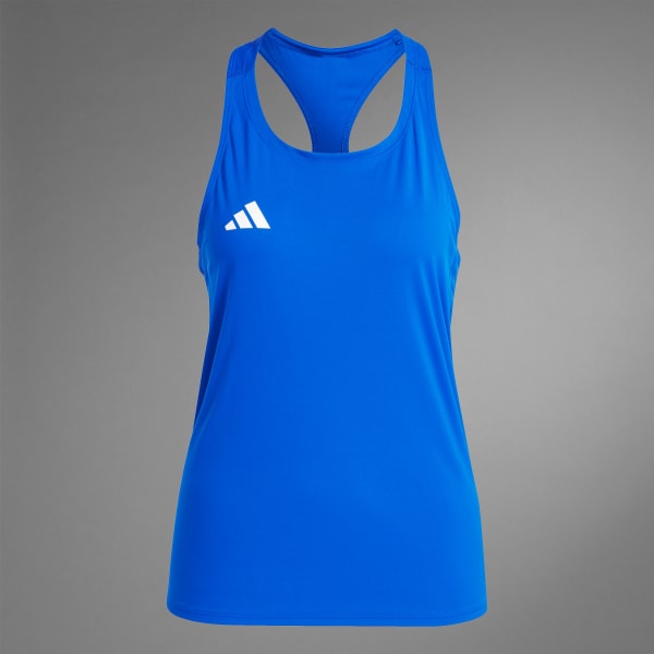 adidas Adizero Essentials Running Tank Top - Blue | adidas