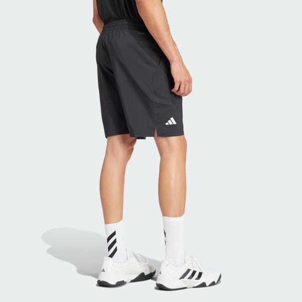 cerná Šortky Club Tennis Climacool 3-Stripes