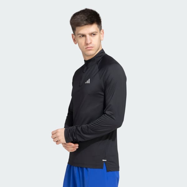 Black GYM+ 1/4ZIP