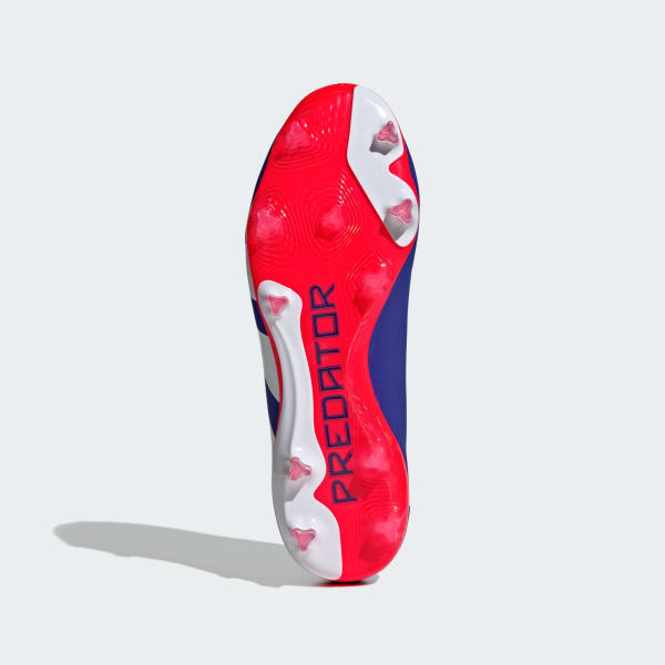Hvit Predator Pro Firm Ground Fotballsko
