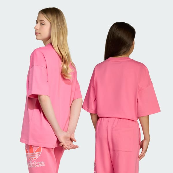 Rosa Oversize Trefoil T-shirt