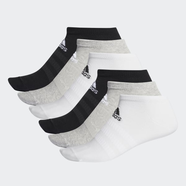 adidas Low-Cut Socks 6 Pairs - Grey | adidas Australia