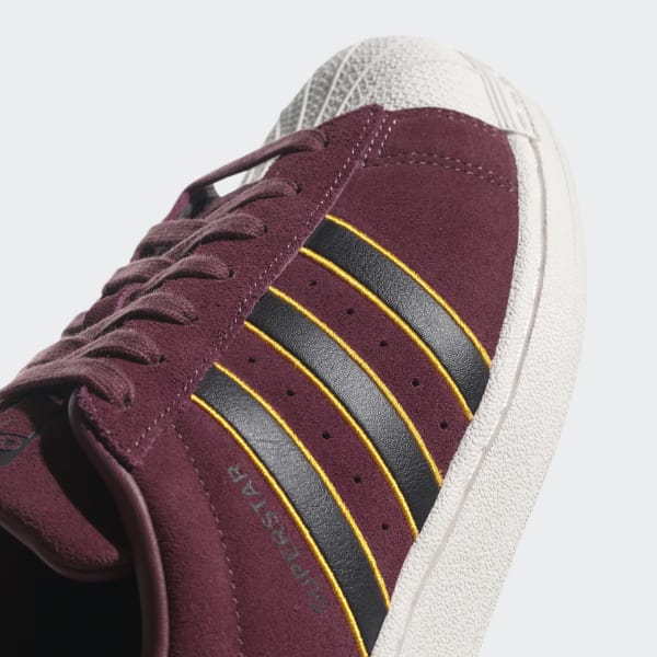 adidas superstar red black