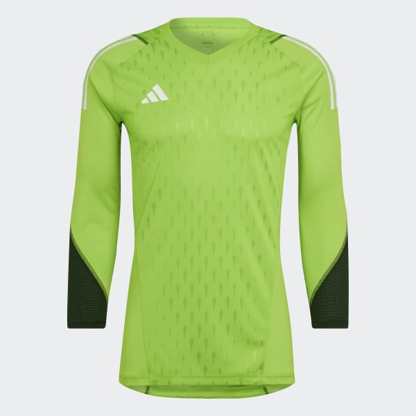 Zielony Tiro 23 Pro Long Sleeve Goalkeeper Jersey