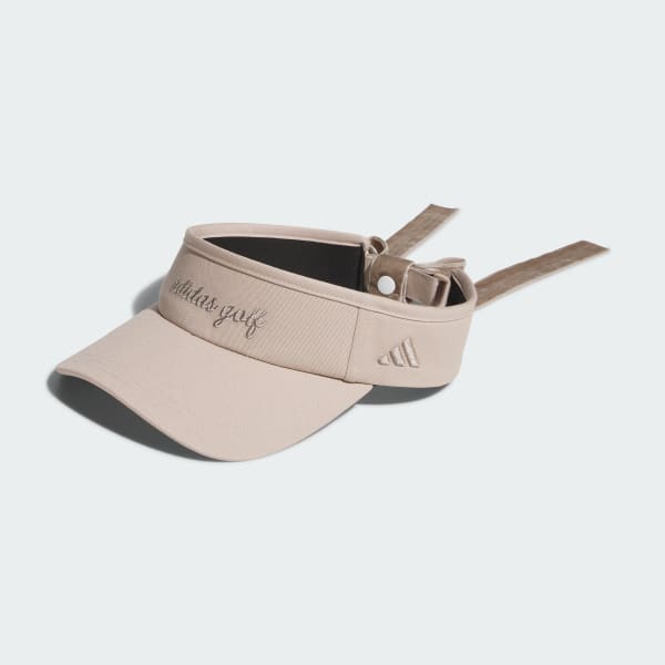 Brown Ribbon Visor