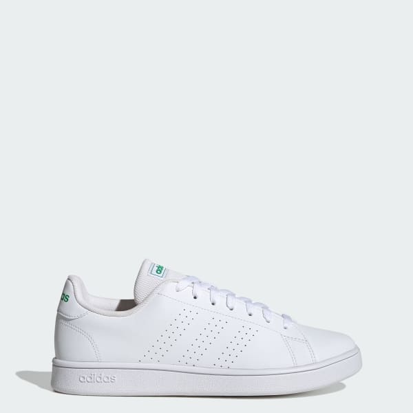 Plain white adidas trainers deals