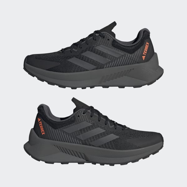 adidas TERREX Soulstride Flow Trail Running Shoes - Black, Men's Trail  Running