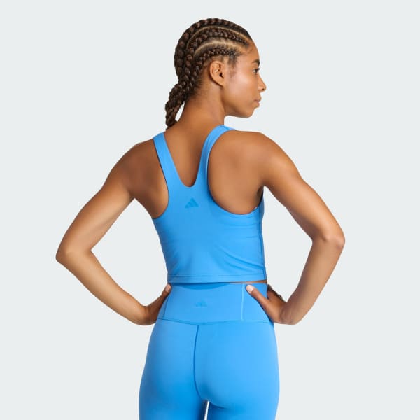 Blue All Me Medium Support Bra Tank