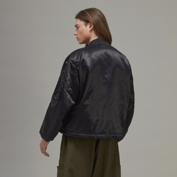Schwarz Y-3 Classic Bomberjacke II764