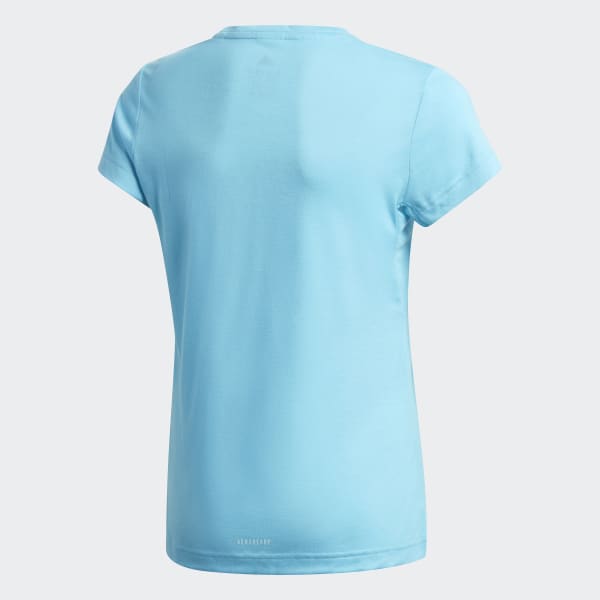 turquoise adidas shirt