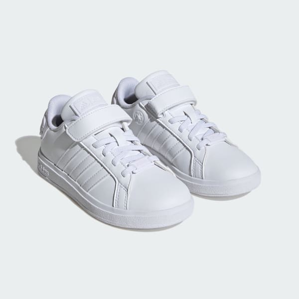 bílá BOTY ADIDAS STAR WARS GRAND COURT 2.0 CHILDREN