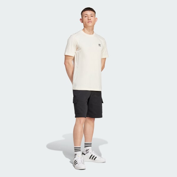 White Trefoil Essentials Tee