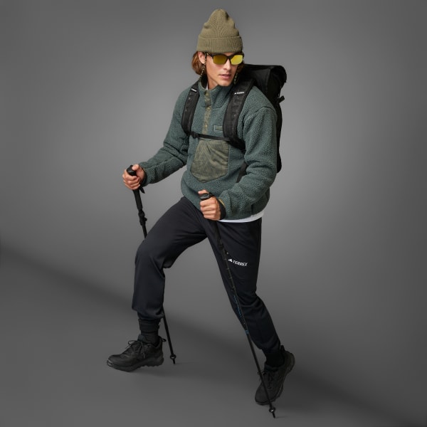 Grigio Felpa Terrex Xploric High Pile Fleece Pullover