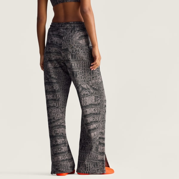 Siyah adidas by Stella McCartney Desenli Bol Eşofman Altı