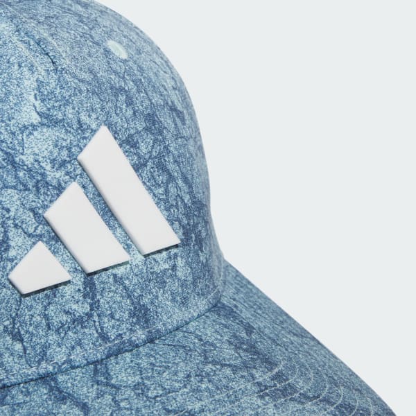 Turquoise Tour Print Snapback Golf Cap