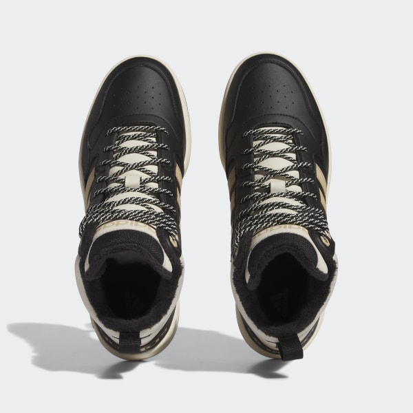 Sort Hoops 3.0 Mid Lifestyle Basketball Classic Fur Lining Winterized sko