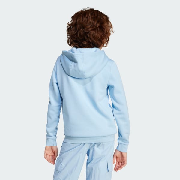 Bleu Sweat-shirt à capuche